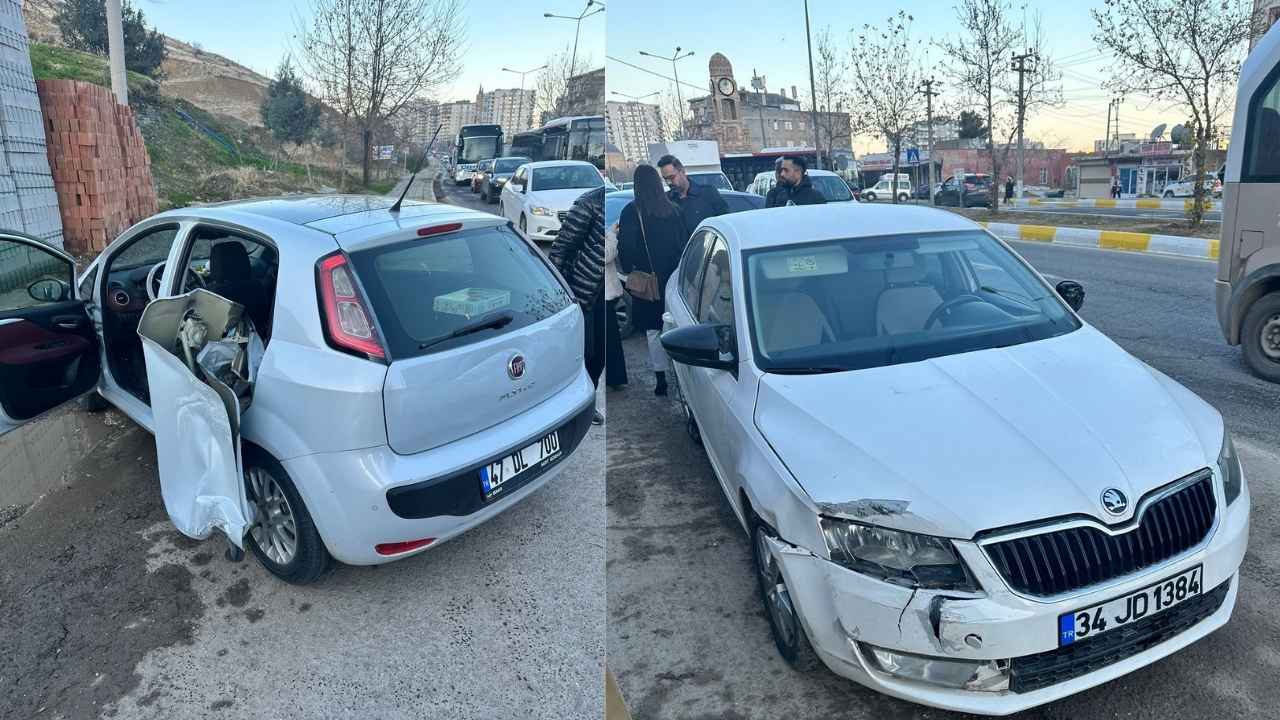 Mardin'de trafik kazası