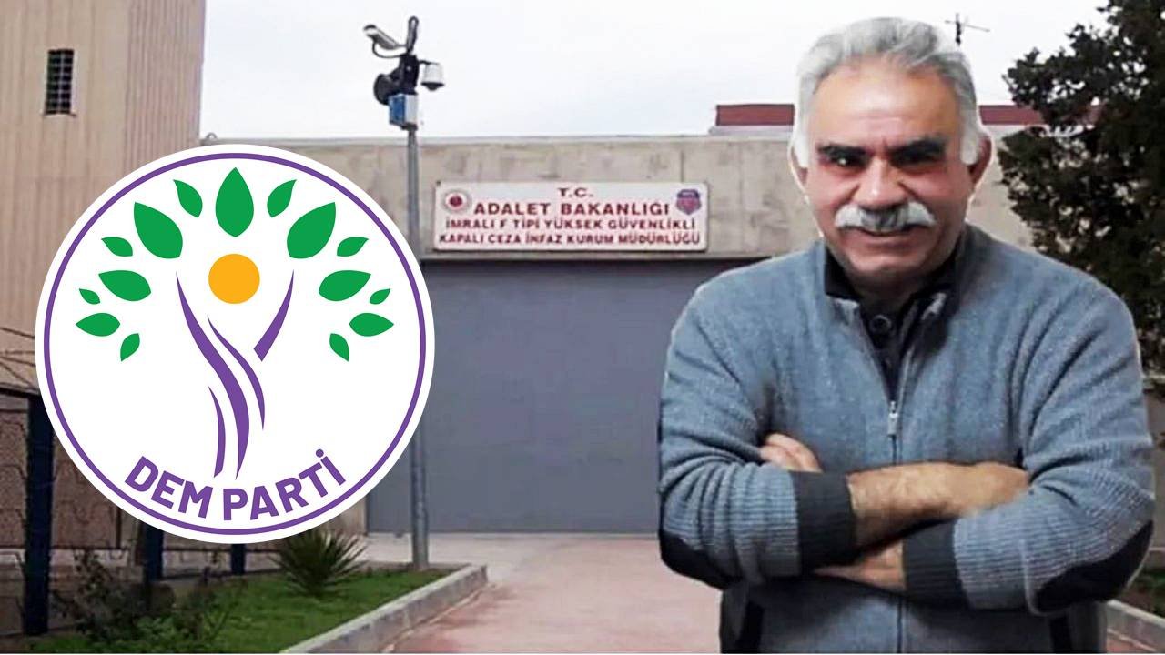 DEM Parti ikinci Öcalan ziyareti için başvuru yaptı: İsim belirtilmedi!