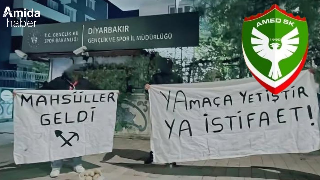 Amedspor’un sahası tarlaya döndü, taraftar isyanda: “Mahsuller yetişti”