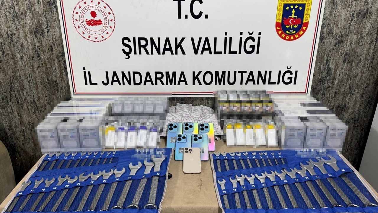 Şırnak’ta kaçakçılık operasyonu