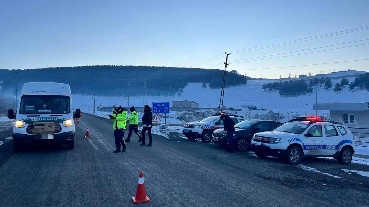 Kars'ta asayiş uygulaması