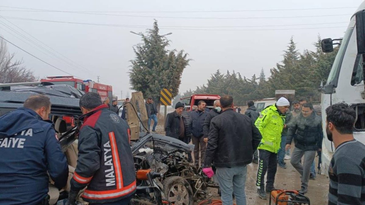 Malatya’da trafik kazası: 3 yaralı