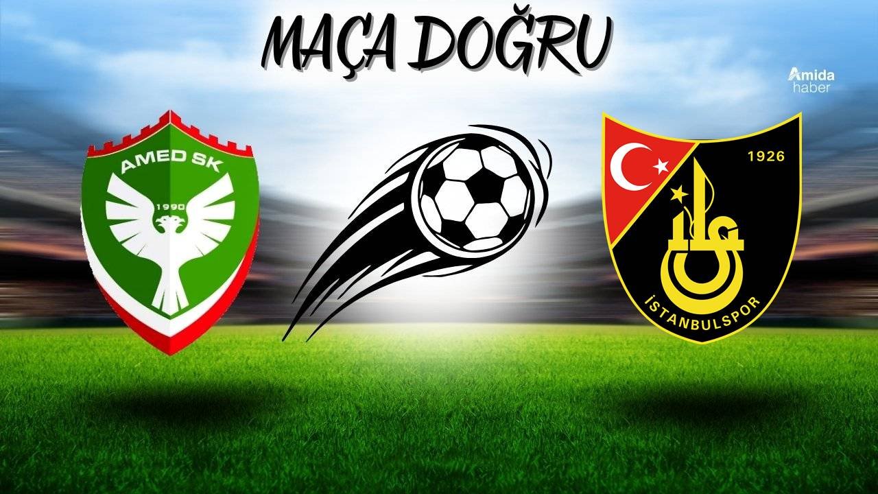 Amedspor-İstanbulspor maçı saat kaçta hangi kanalda?