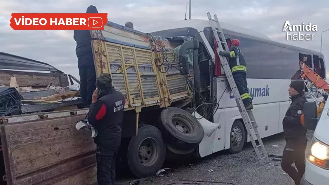 VİDEO - Konya’da feci kaza: 2 ölü 18 yaralı