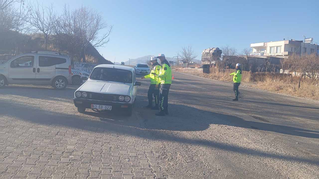 Diyarbakır’da trafik denetimi