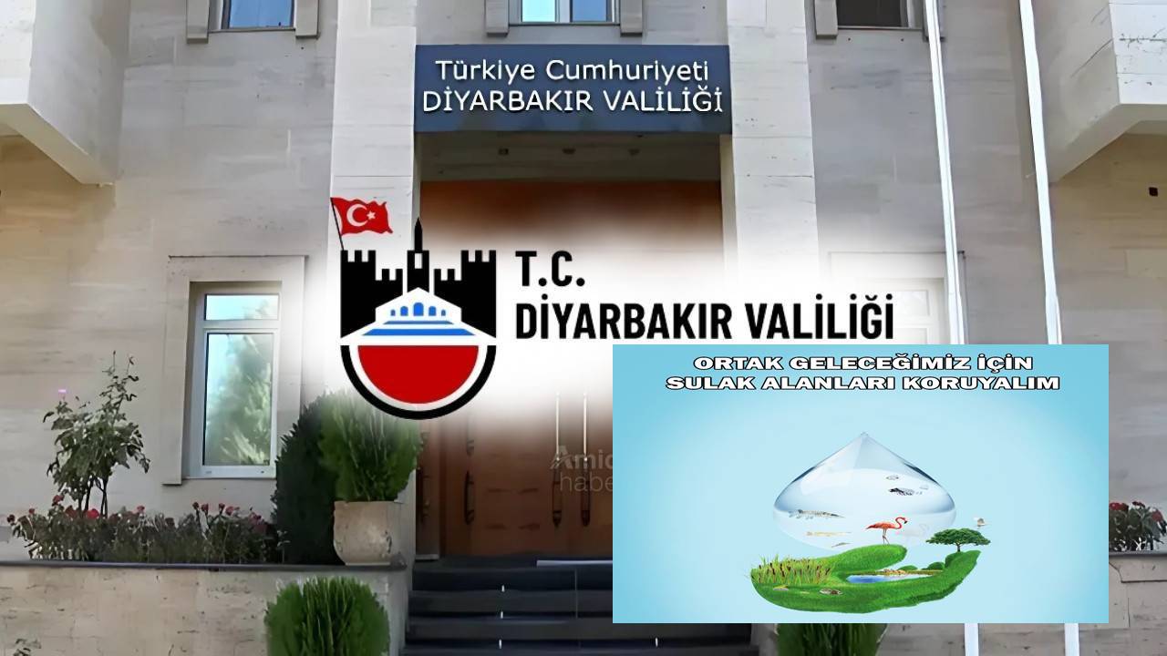 Diyarbakır Valiliği ‘Sulak Alanlar Günü’nü erken kutladı