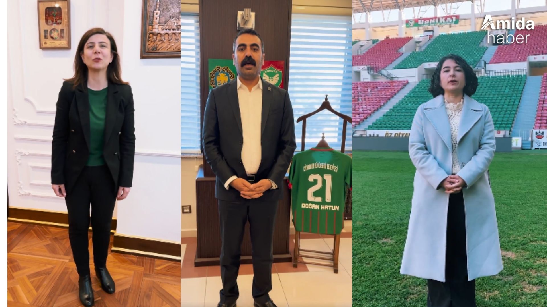 Diyarbakır Eş Başkanları Amedspor için taraftarlara seslendi