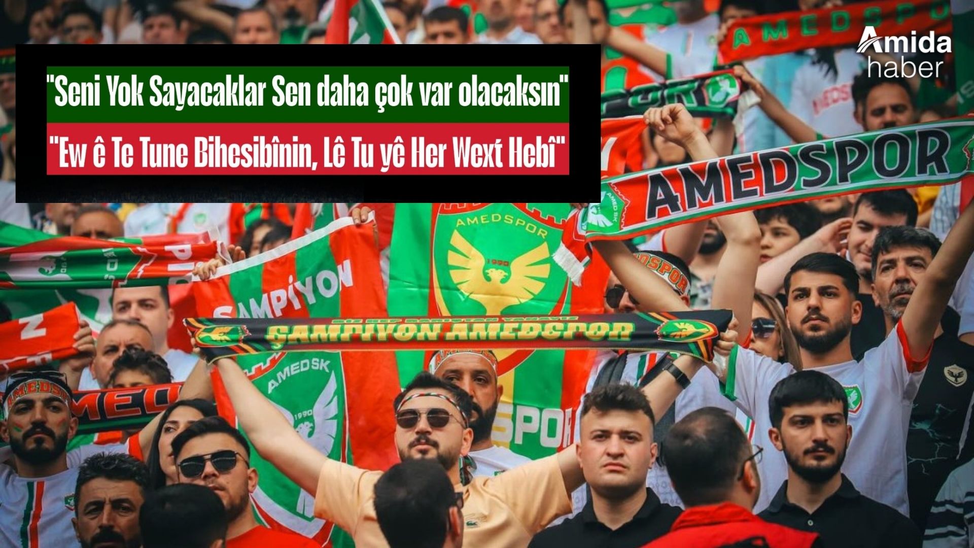 Amedspor'a Kürtçe yasağı: Taraftarlar isyan etti!