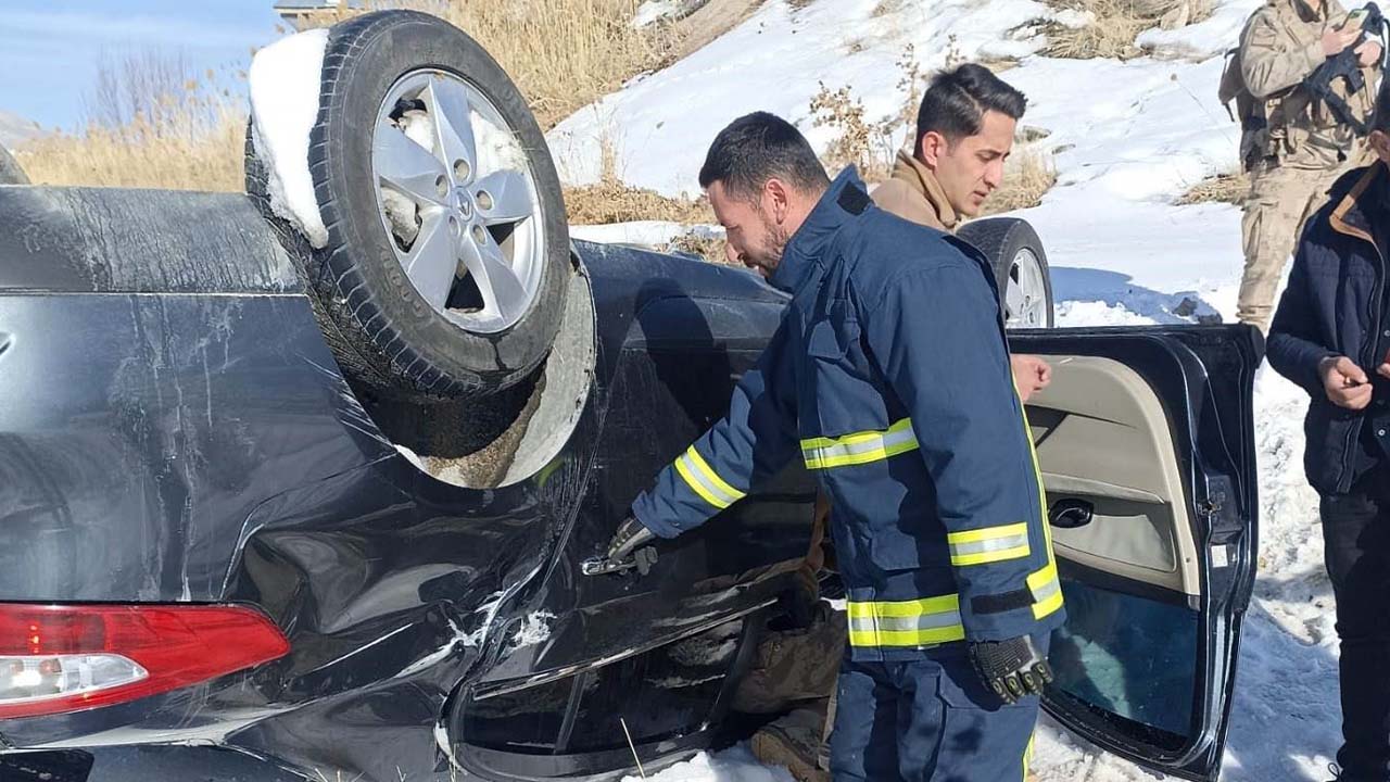 Van'da trafik kazası: 5 kişi yaralandı