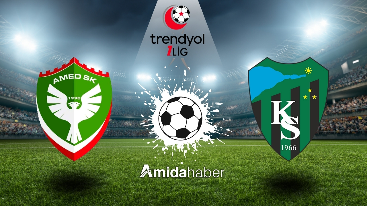 Amedspor-Kocaelispor maçı saat kaçta hangi kanalda?