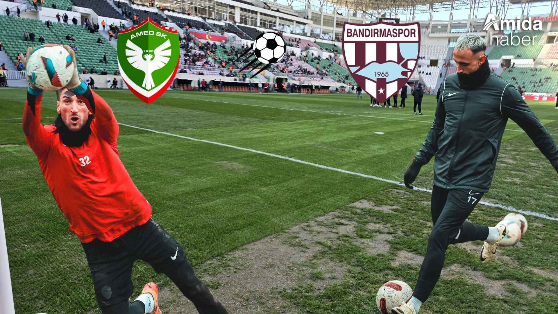 Amedspor, Bandırmaspor maçı için hazırlıklarını tamamladı