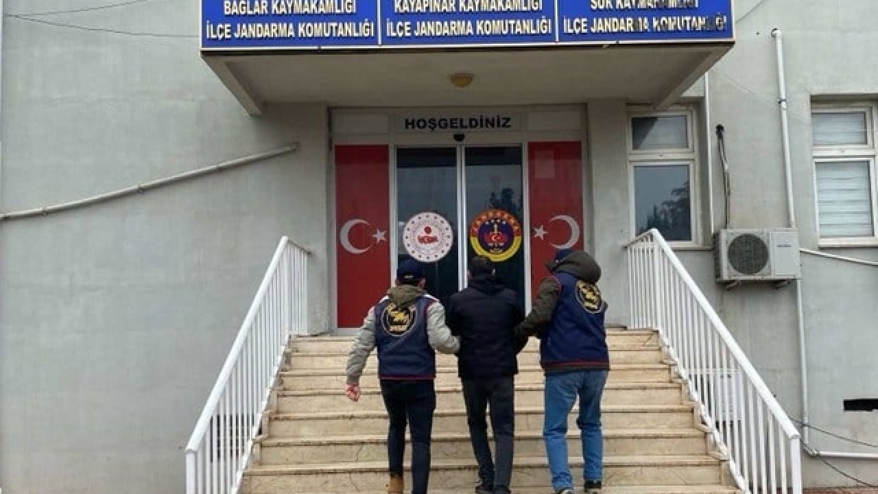 Diyarbakır'da kesinleşmiş hapis cezası bulunan firari hükümlü yakalandı