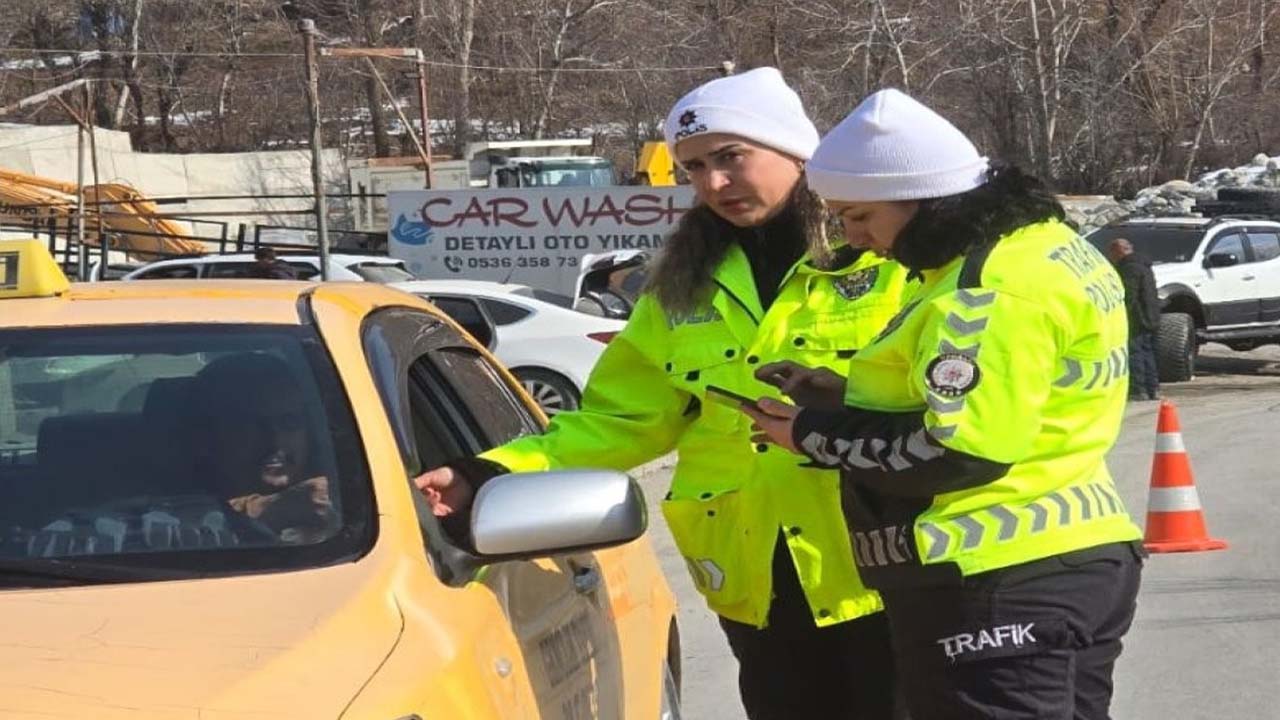 Hakkari trafik denetimi