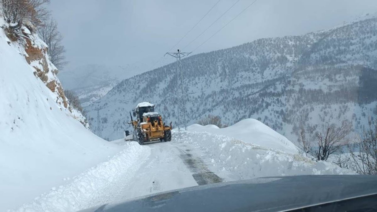 Siirt’te 84 köyün yolu ulaşıma açıldı