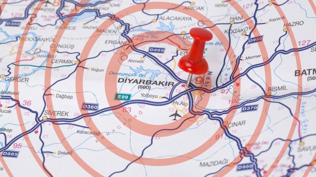 Büyük deprem kapıda mı? Diyarbakır da risk altında!