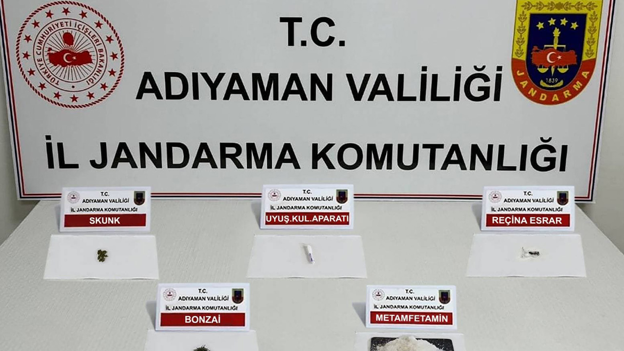 Adıyaman’da uyuşturucu denetimi