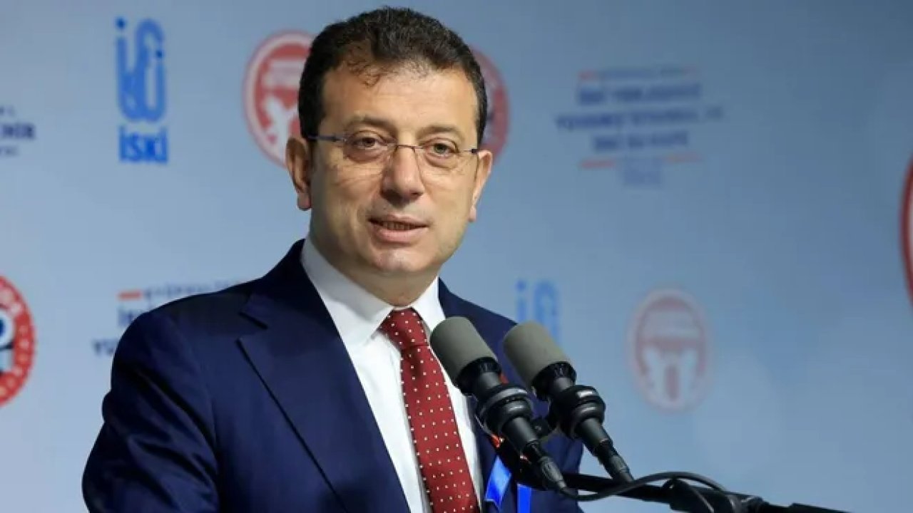 Ekrem İmamoğlu'na rakip çıktı