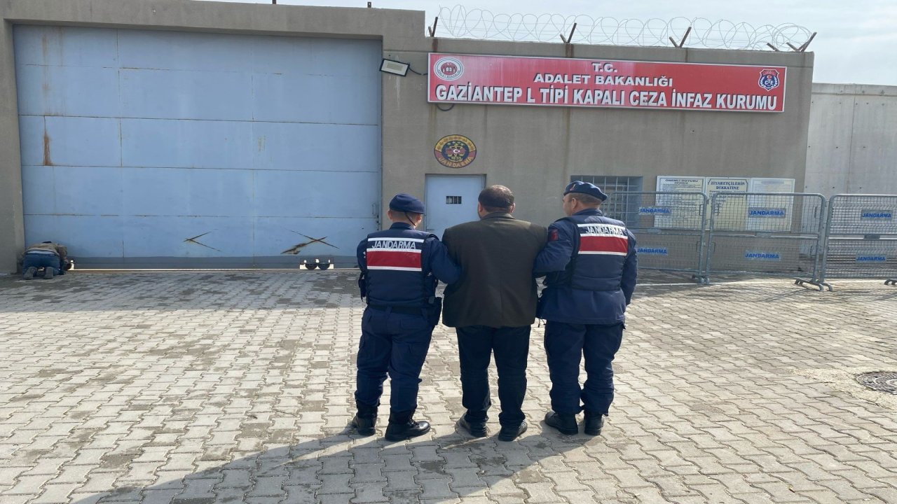 Gaziantep'te kesinleşmiş 25 yıl hapis cezası bulunan firari yakalandı