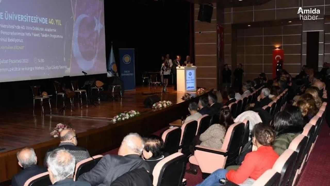 Dicle Üniversitesi, akademik kadrosuna vefa gösterdi