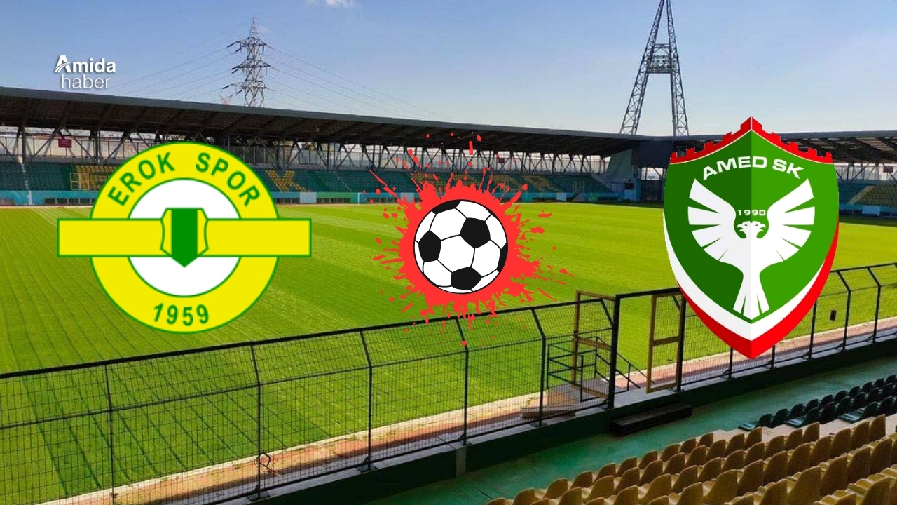 Amedspor-Erokspor maçı saat kaçta hangi kanalda?