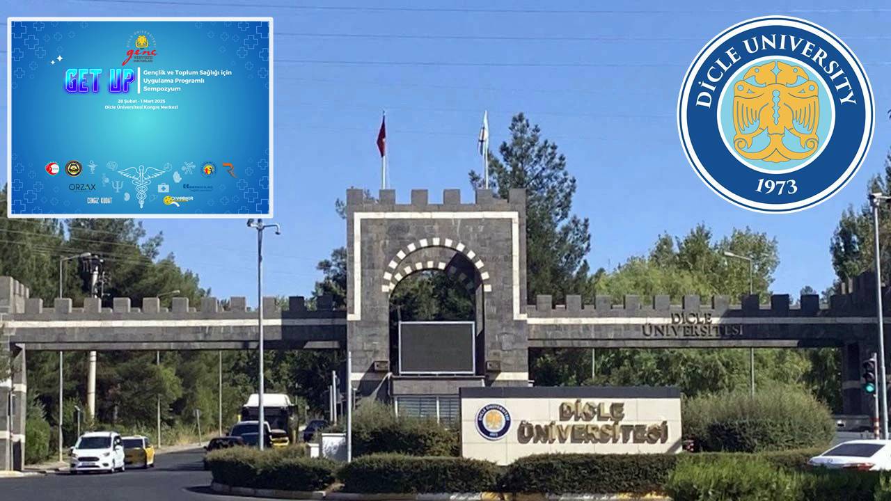 Diyarbakır Dicle Üniversitesi’nde GET UP Sempozyumu başladı