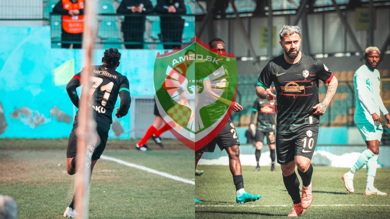 Amedspor sahaya 11 kişi çıktı, 10 kişi oynadı!