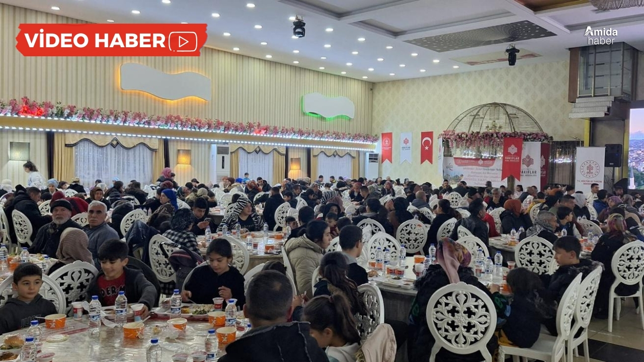 Diyarbakır’da 499 yılık vakıftan iftar yemeği!