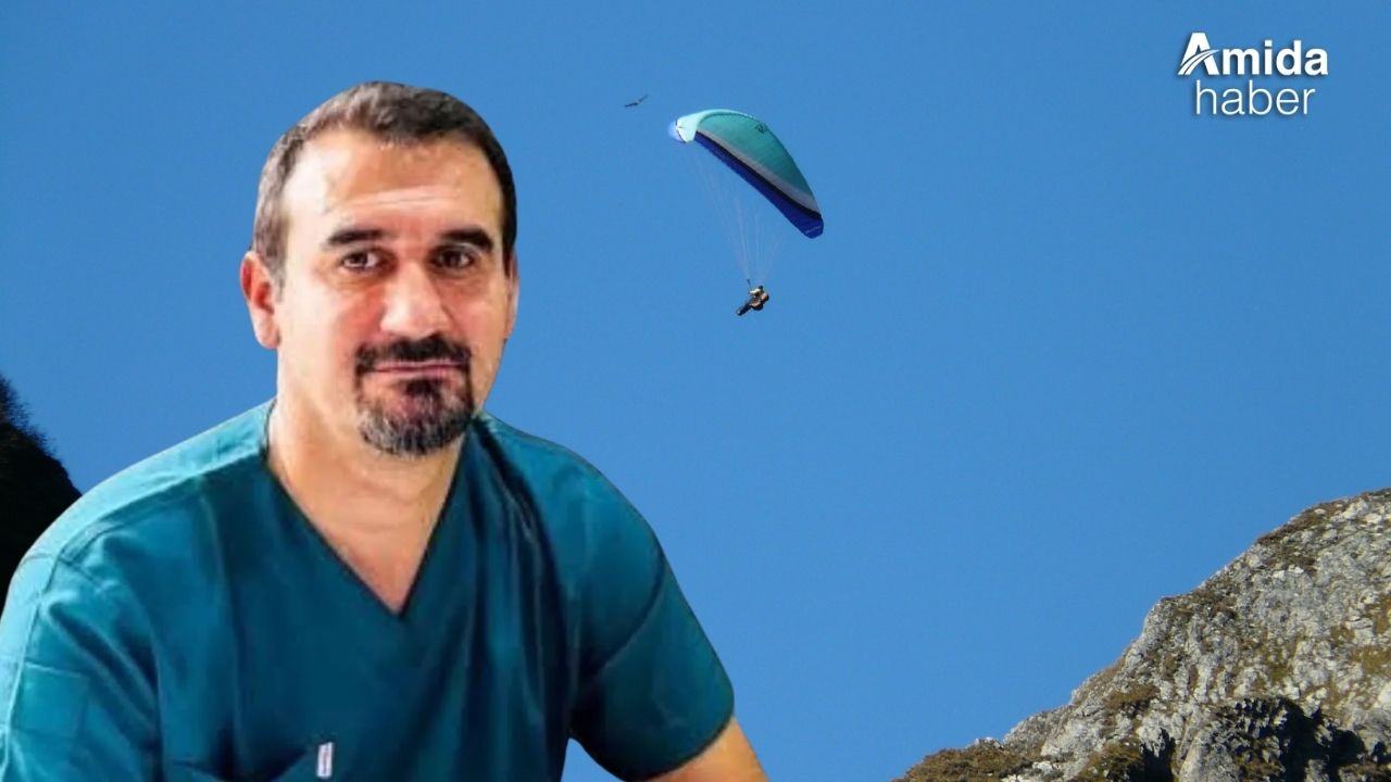 Diyarbakırlı doktor paraşüt kazasında hayatını kaybetti