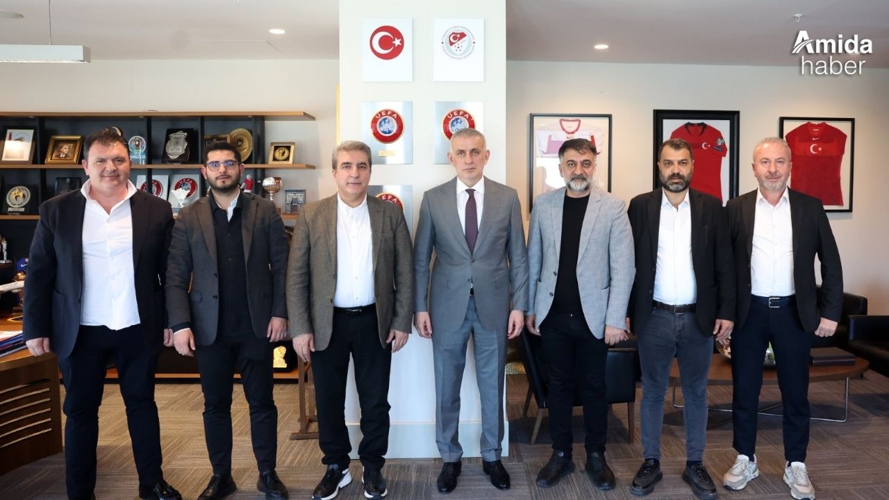 Amedspor heyeti TFF başkanı ile görüştü