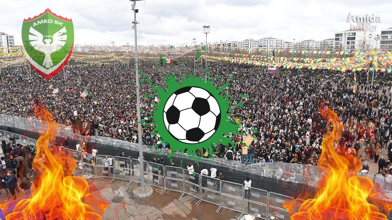 Amedspor'un iki futbolcusu idman sonrası Newroz'a gitti