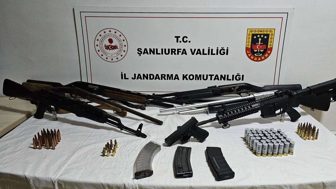 Şanlıurfa'da silah kaçakçılığı operasyonu: 2 yakalama