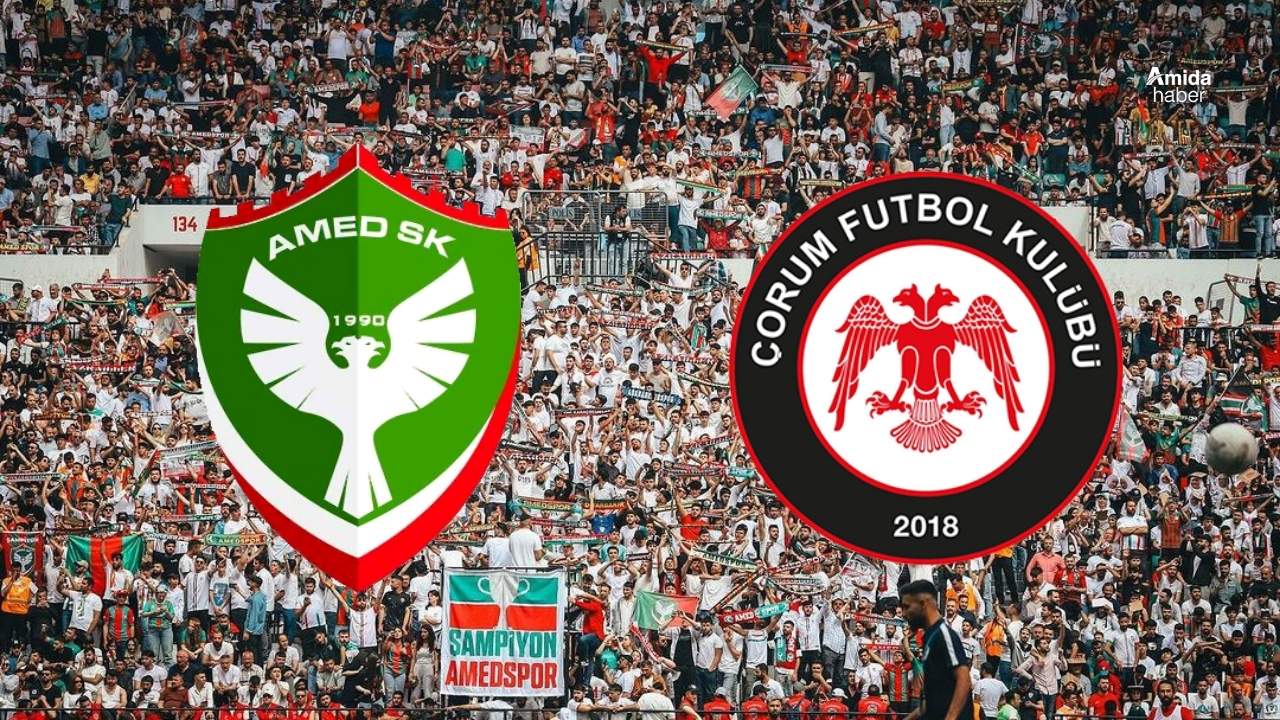 Amedspor-Çorumspor maçı saat kaçta hangi kanalda?