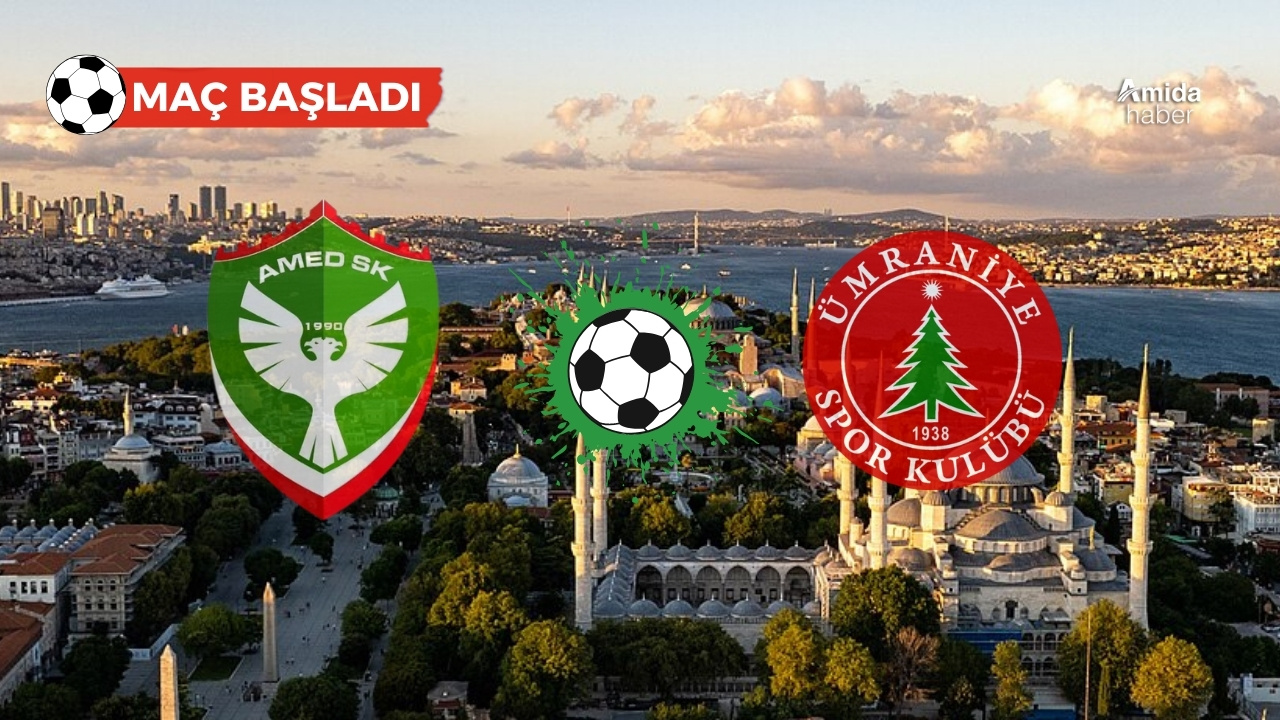 Amedspor ‘fetih’ için İstanbul’da: Tarihi maç başladı