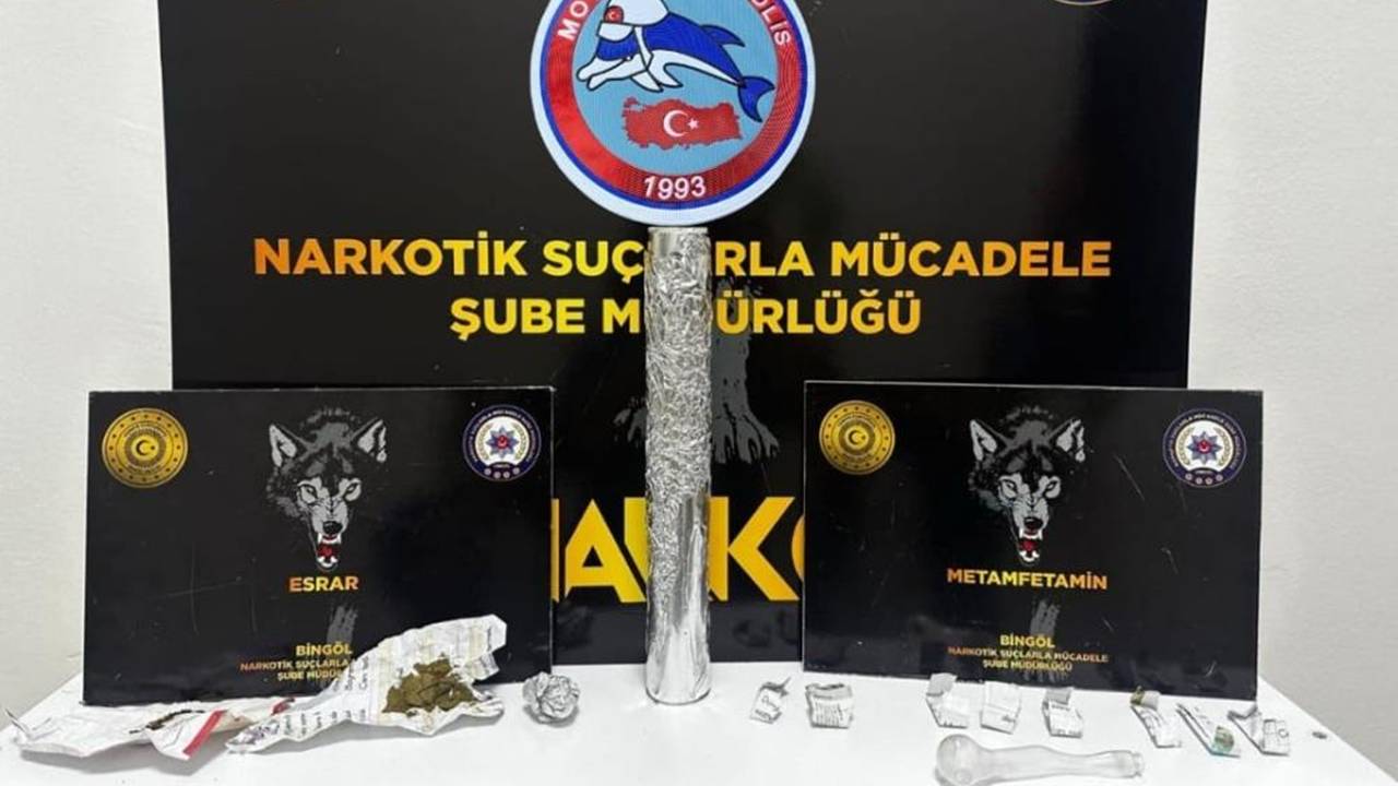Bingöl’de 4 ayrı uyuşturucu madde ele geçirildi