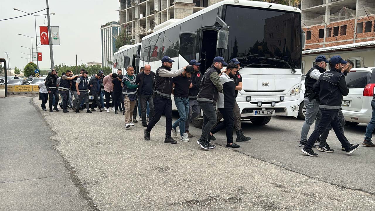 Şanlıurfa merkezli 6 ilde ‘change’ araç operasyonu: 15 şüpheli yakalandı