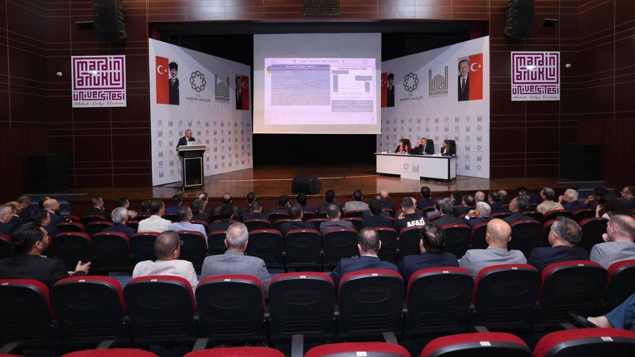Mardin'de İl Koordinasyon Kurulu toplandı