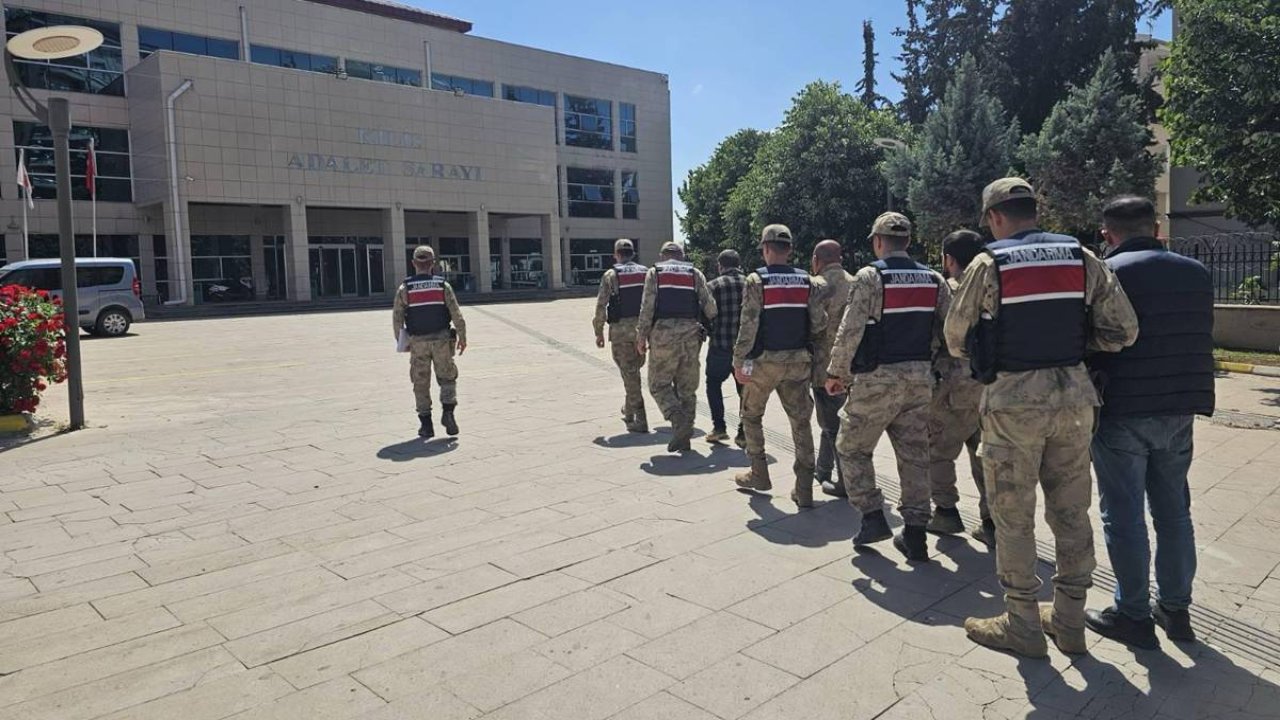Kilis’te kaça kazı yapan 5 kişi suçüstü yakalandı