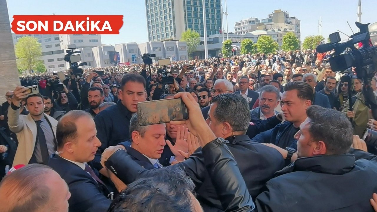 Önder’in töreninde CHP liderine yumruklu saldırı