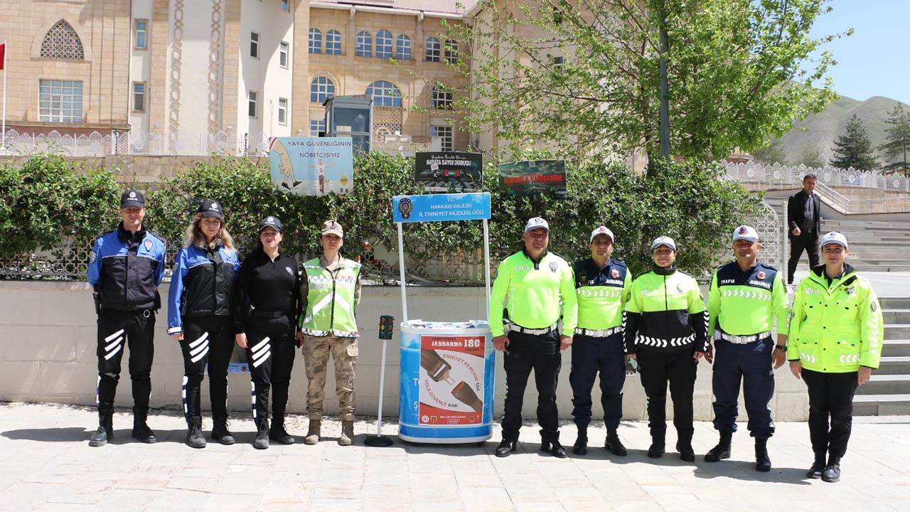 Hakkari'de Trafik Haftası etkinlikleri yapıldı