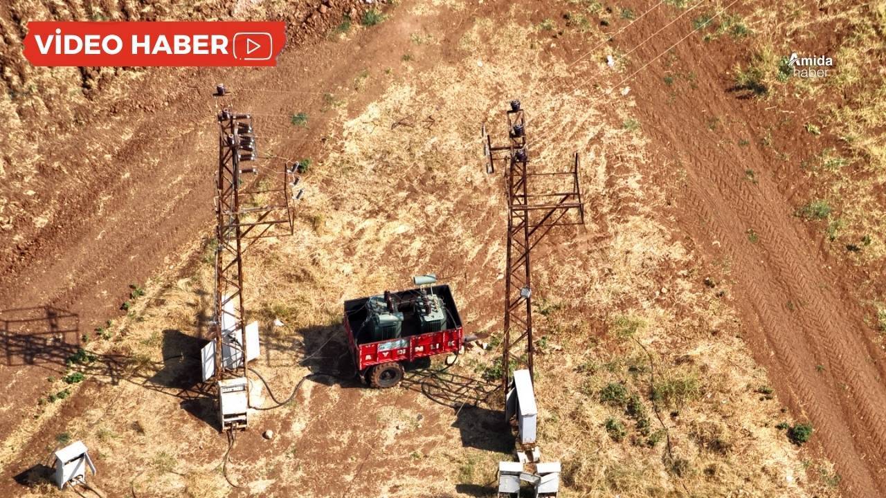 Kaçakta sınır tanımadılar! Traktörle trafo taşıdılar