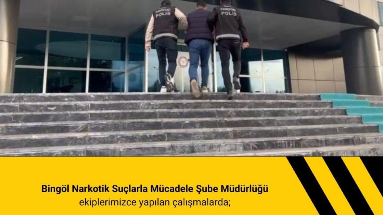Bingöl’de 7 yıl kesinleşmiş hapis cezası bulunan zanlı yakalandı