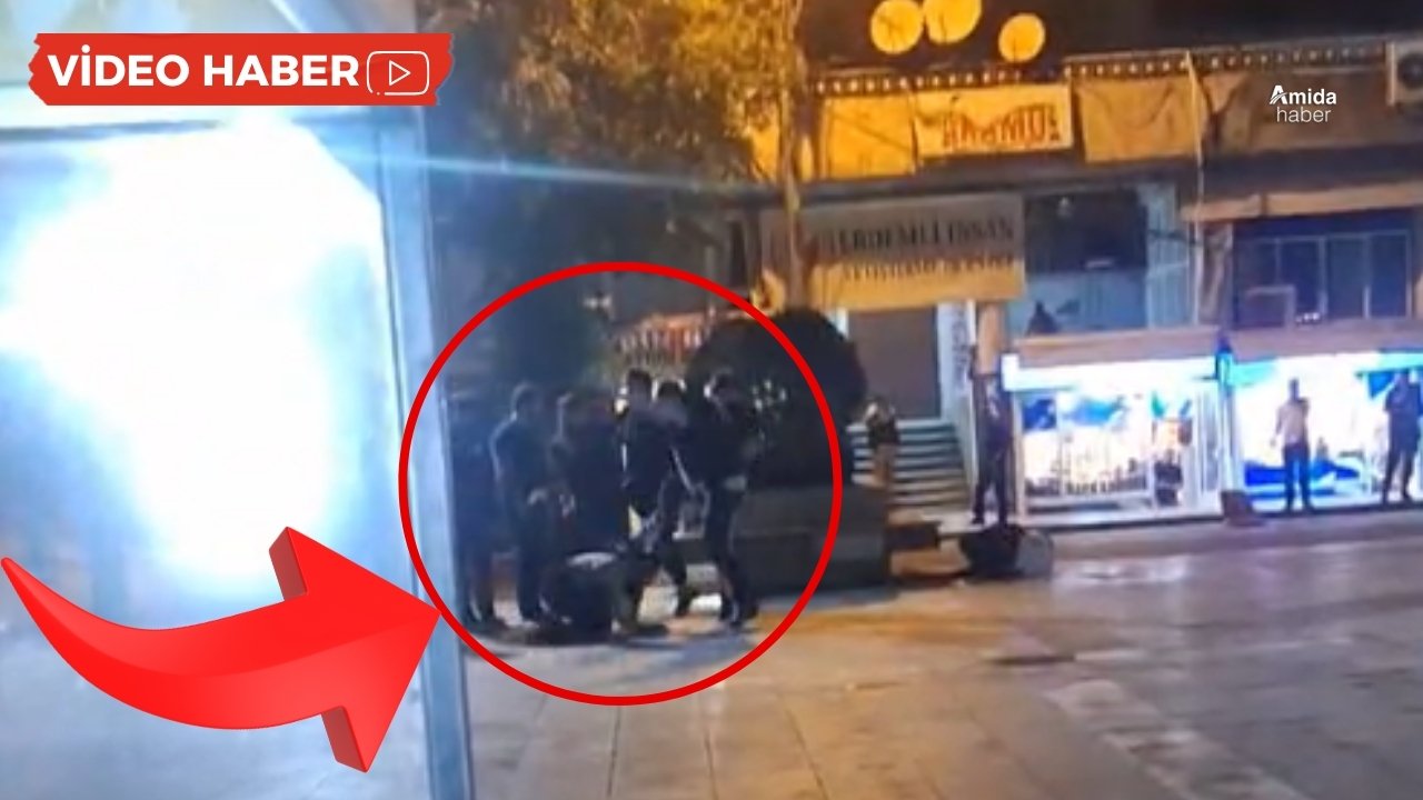 Diyarbakır’da 8 kişi 2 kişiye saldırdı