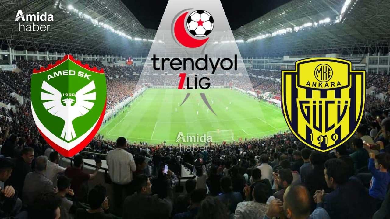 Amedspor-Ankaragücü rekabetinde 9. randevu! İşte istatistikler