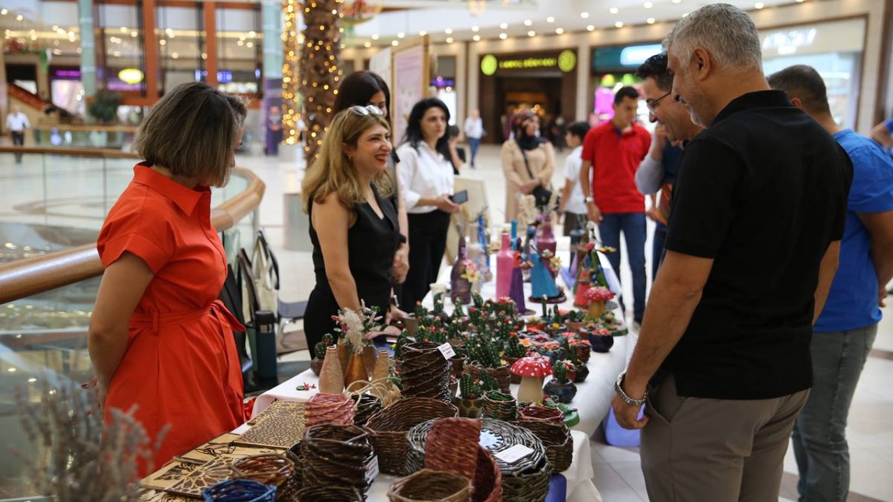 Diyarbakır’da özel çocuklardan sanata dokunuş