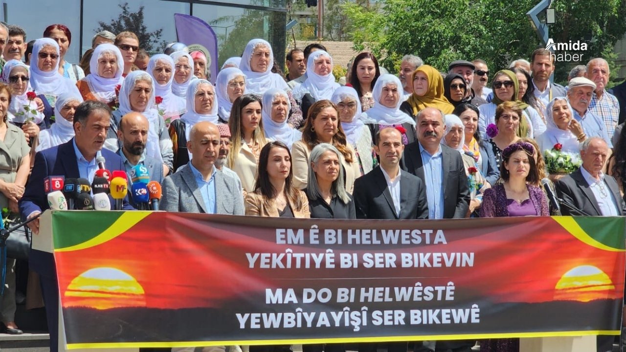 Diyarbakır’dan ‘birlik’ deklarasyonu: Süreci destekliyoruz