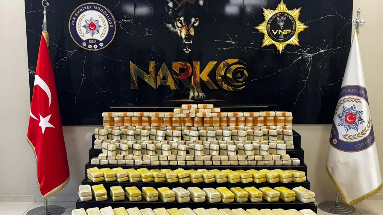 Van’da uyuşturucu operasyonu: 147 kilo uyuşturucu ele geçirildi