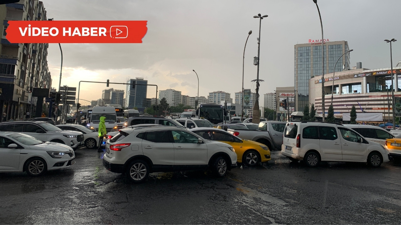 Diyarbakır’da sağanak sonrası ulaşım çilesi