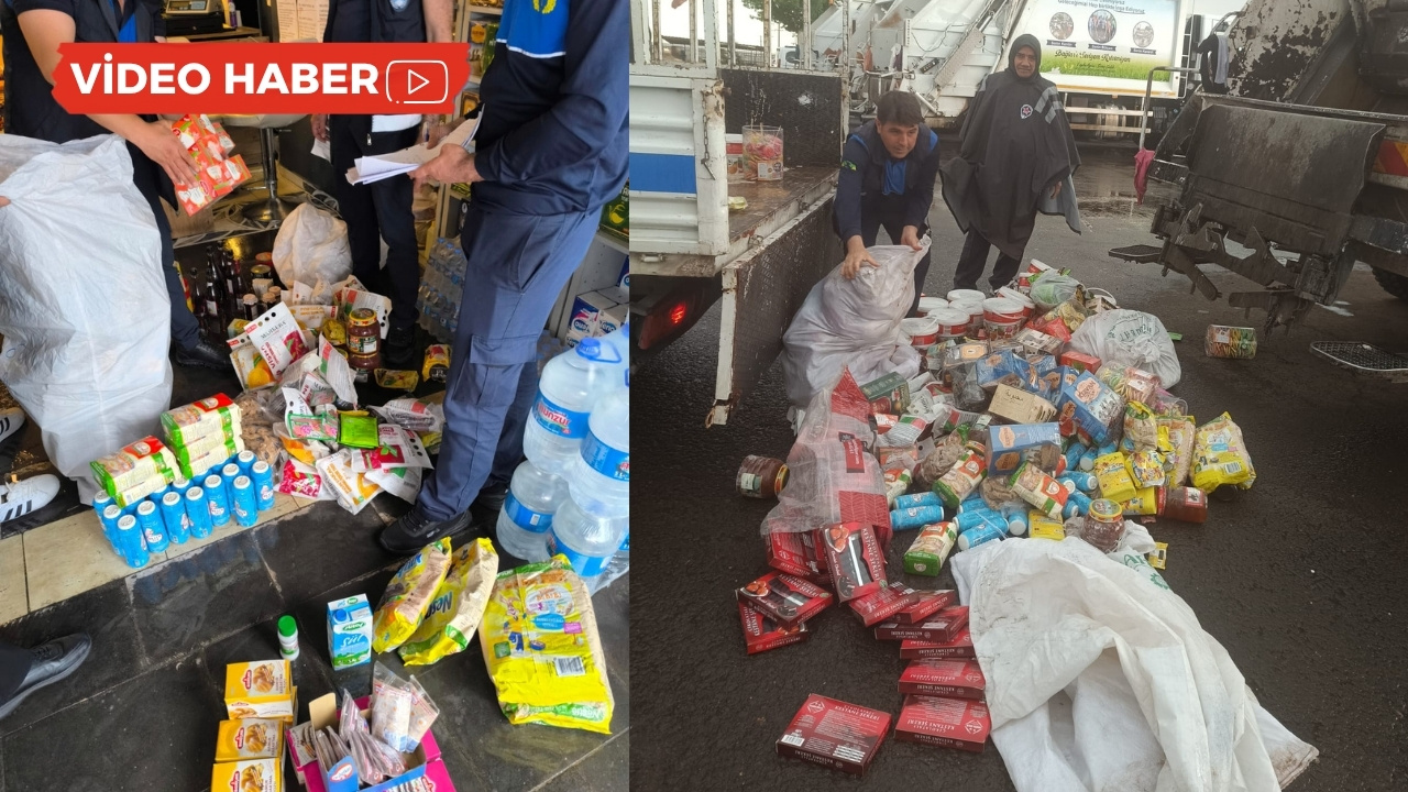 Diyarbakır’daki belediye 292 kg bozuk gıdaya el koydu