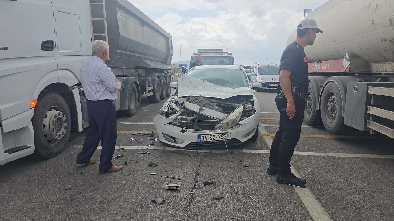 Gaziantep’te trafik kazası: 1 yaralı