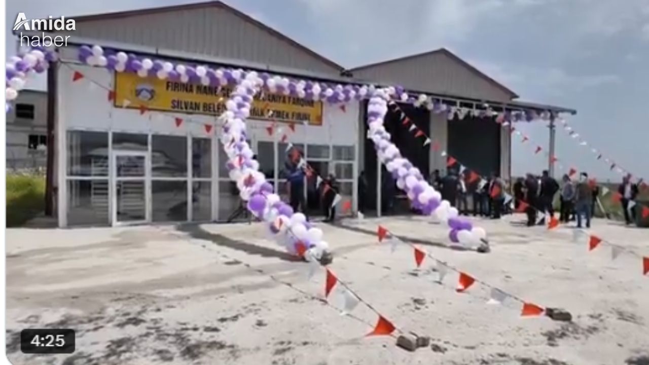 Diyarbakır'da bir ilk: Halk Ekmek Fırını hizmete açıldı